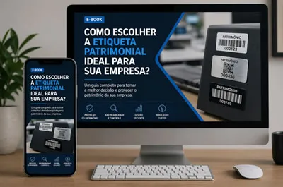 Como escolher a etiqueta patrimonial ideal para sua empresa - E-book - FAZAN